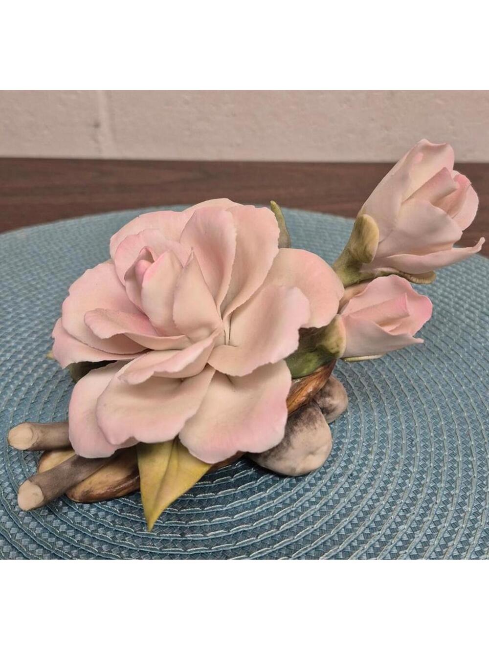 Beautiful Flower Figurine - Handcrafted Floral Decoration
